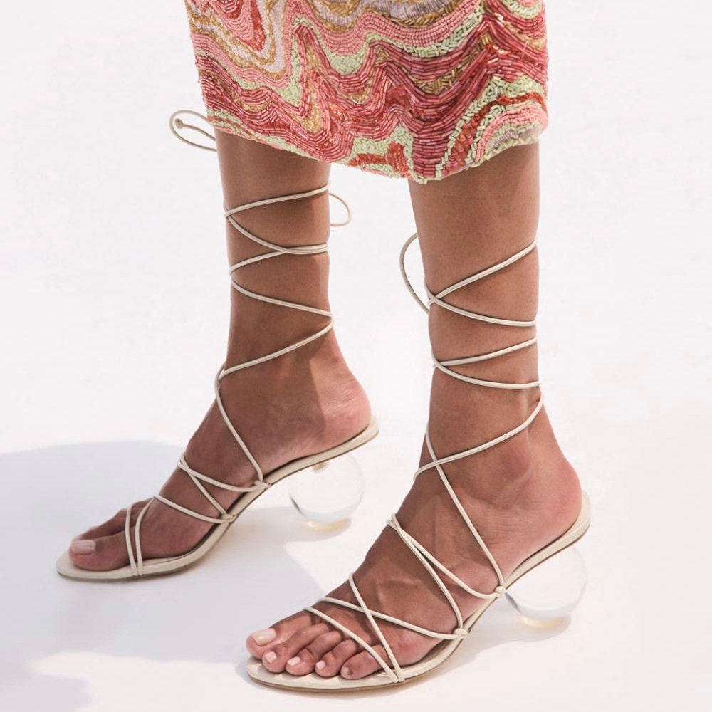 CULT GAIA Leather Sandals - Picture 15 of 15